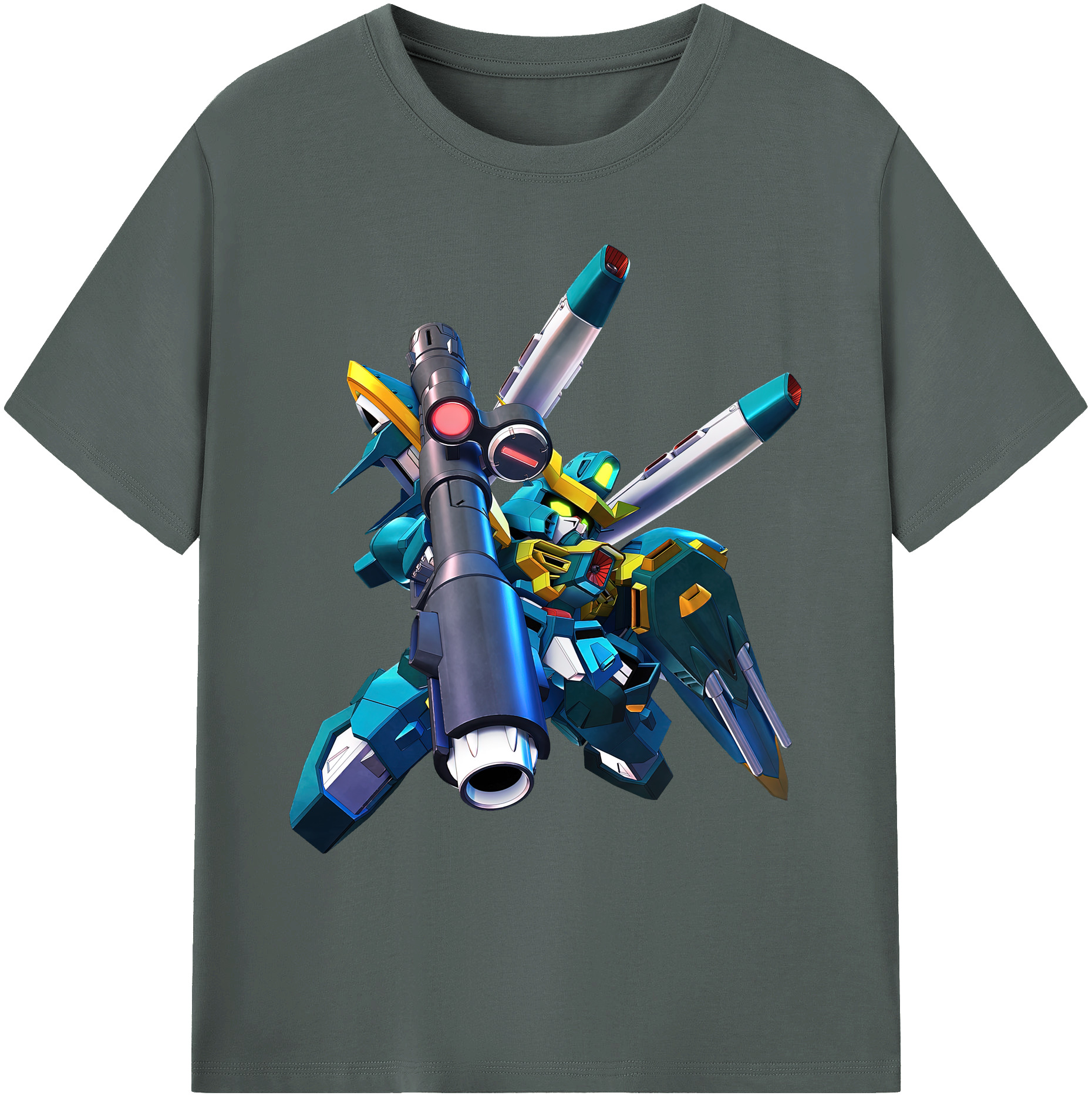 （画像用） 機動戦士ガンダム Mobile Suit Gundam 綿100％ メンズ半袖Tシャツ｜肌触りやわらか＆通気性